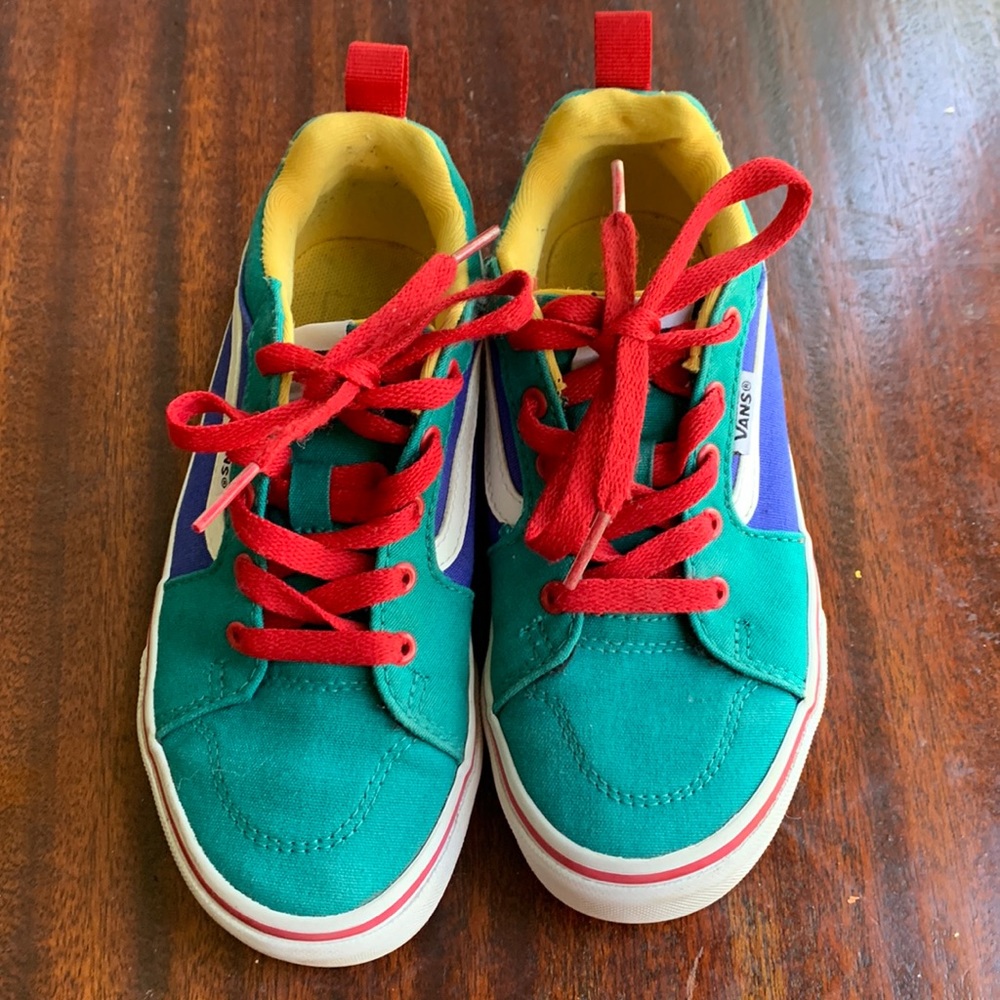 Multicolor kids Vans